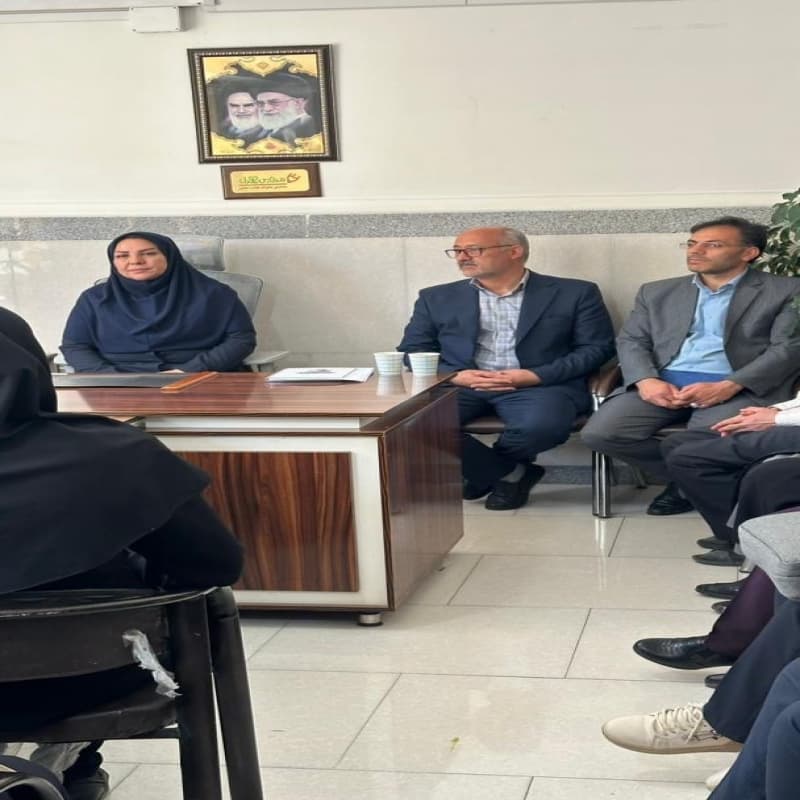 دیدار رئیس اداره تاممین اجتماعی 
